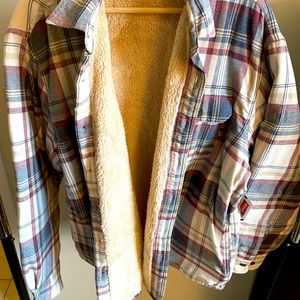 Wrangler Button-Down Plaid Flannel